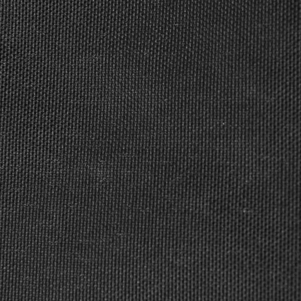 antracitszürke oxford szövet napvitorla 3,6 x 3,6 x 3,6 m