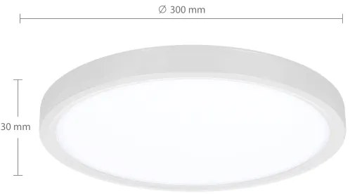Brilagi -LED Dimmelhető lámpa ESTELA LED/36W/230V 3000-6500K ø 30 cm  fehér + távirányító