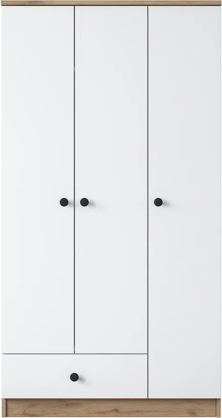 Gardróbszekrény, 90 cm – BA117