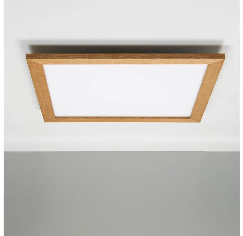 Eglo - LED mennyezeti panel SALOBRENA-CL LED/31W/230V 2700-6500K barna