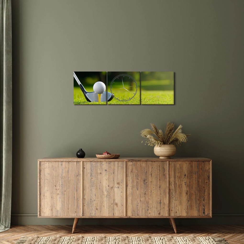 Kép - Golf (órával) (90x30 cm)