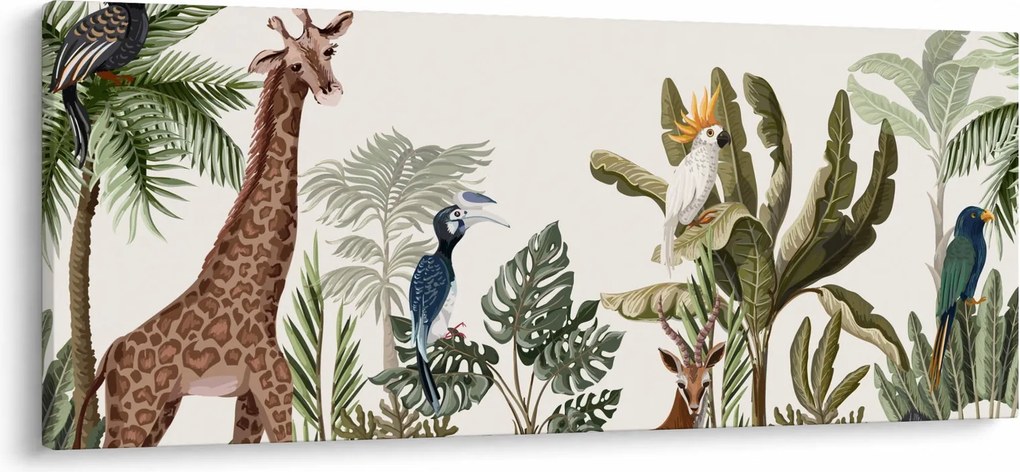 Kép - Afrika lakói (120x50 cm)