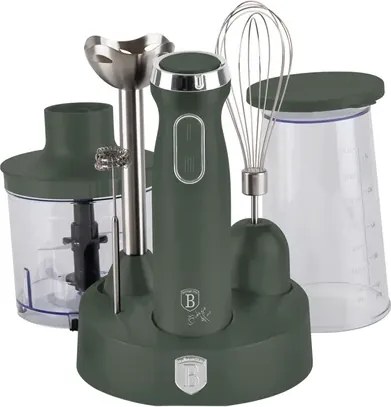 BerlingerHaus 6 az 1-ben botmixer szett Matte Green Collection (LP-BH-264)