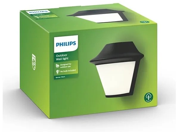 Philips Massive 17389/30/PN - Kültéri fali lámpa 1xE27/42W/230V IP44