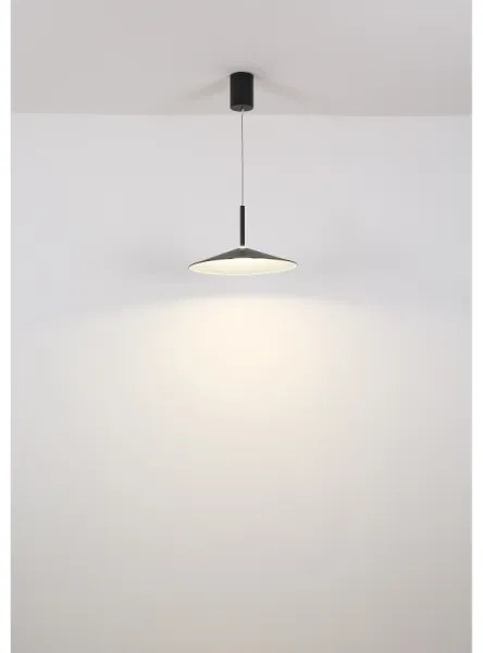 Globo 15635S - kábeles LED csillár LAMPONE LED/18W/230V 4000K fekete