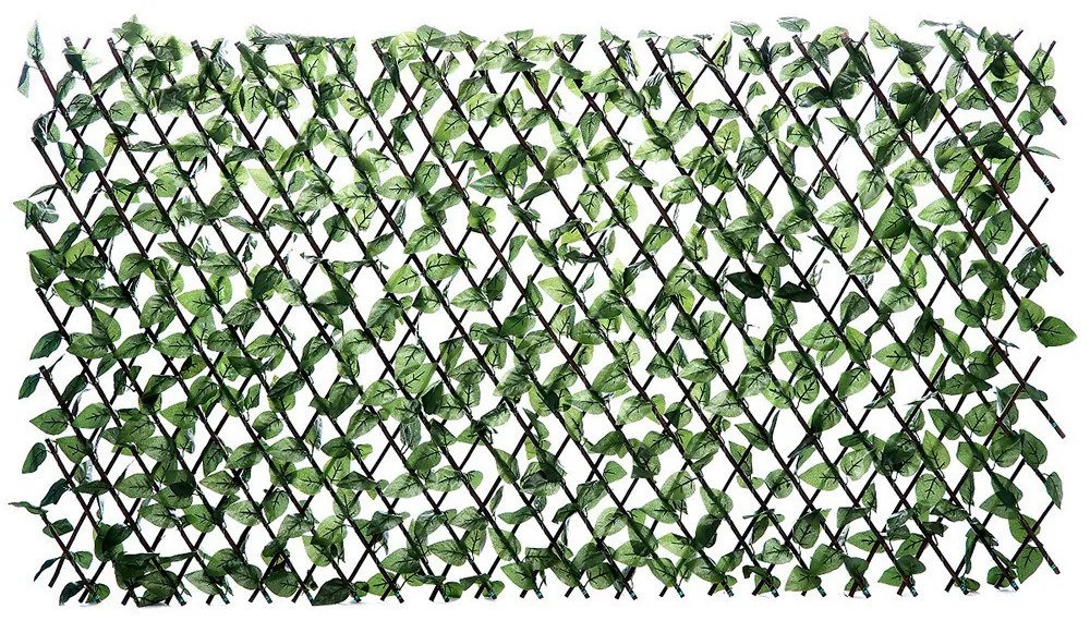 Borostyán műnövényes erkélyburkolat 200x100 cm