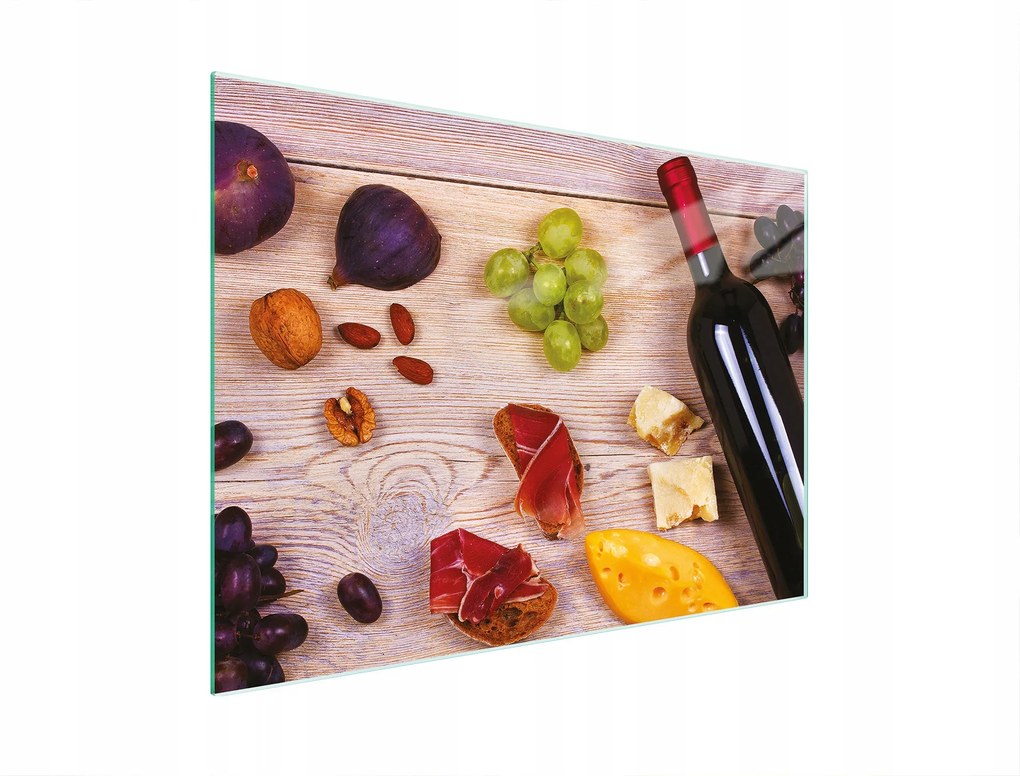 Üveg Vágódeszka 30x22 Étel Edzett Üveg