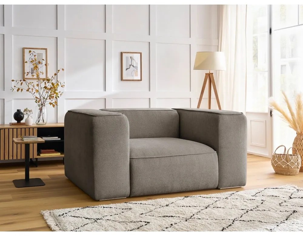 Szürkésbézs fotel Zephyr – Bobochic Paris