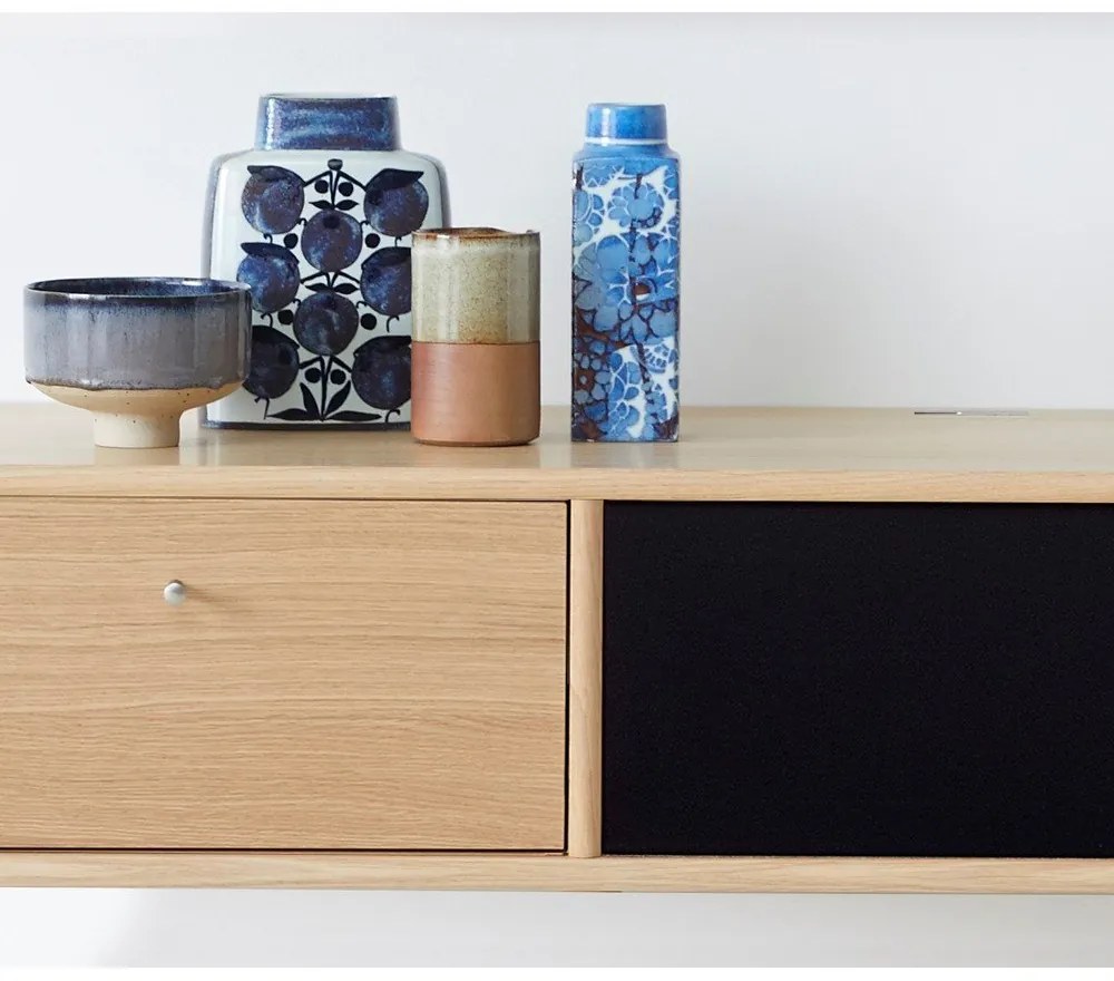 TV-állvány tölgy dekorral Mistral 158