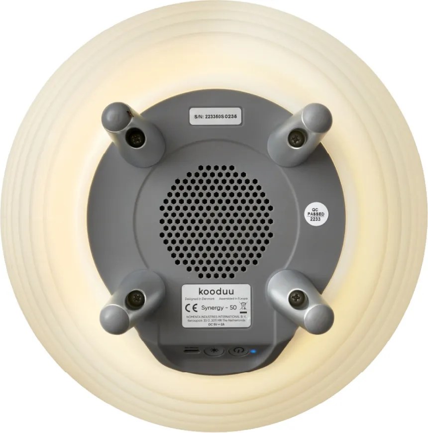 Synergy 50 lámpa, hangszóró, bor- és italhűtő
