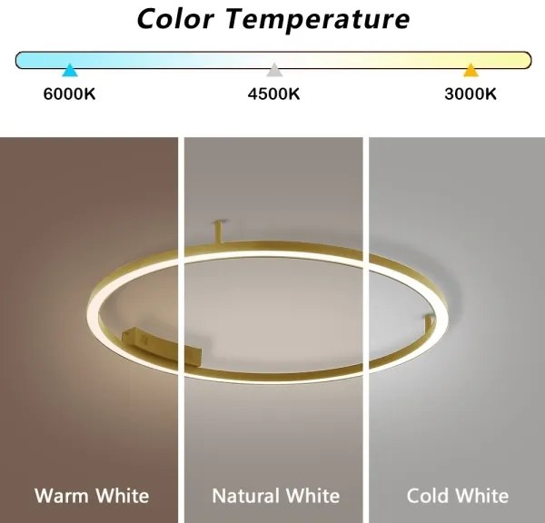 Immax NEO 07291-80G - LED+CCT dimmelhető mennyezeti lámpa FINO 55W/230V Tuya átm. 80 cm+távirányító