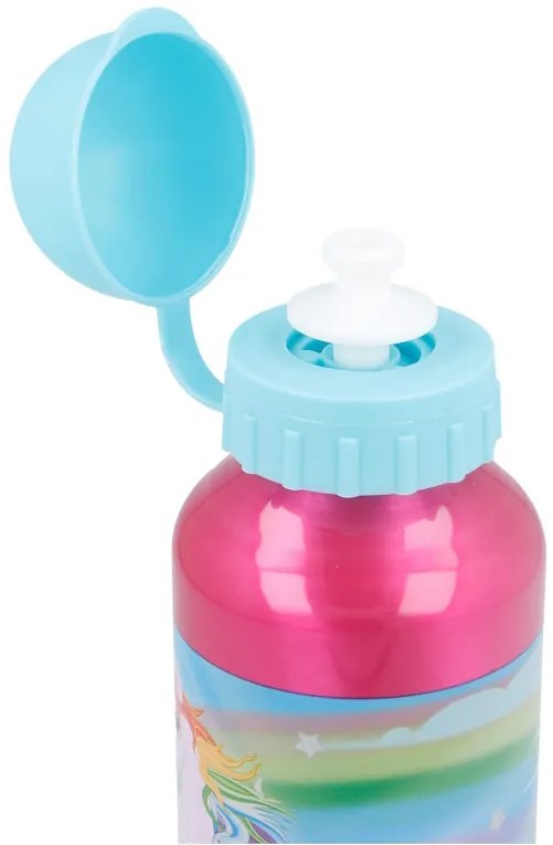 Unikornis Rainbow alumínium kulacs 400 ml