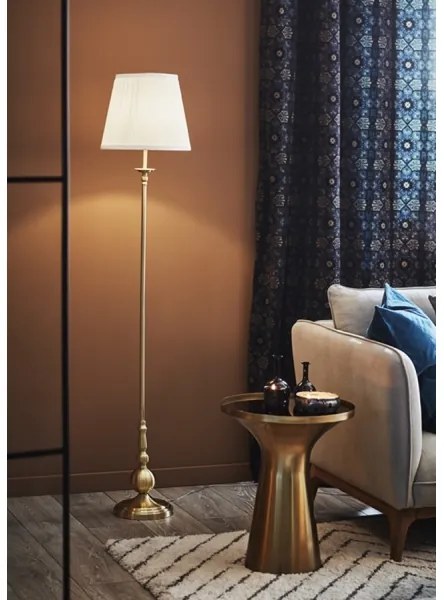 Markslöjd 106322 - Állólámpa IMPERIA 1xE27/60W/230V sárgaréz