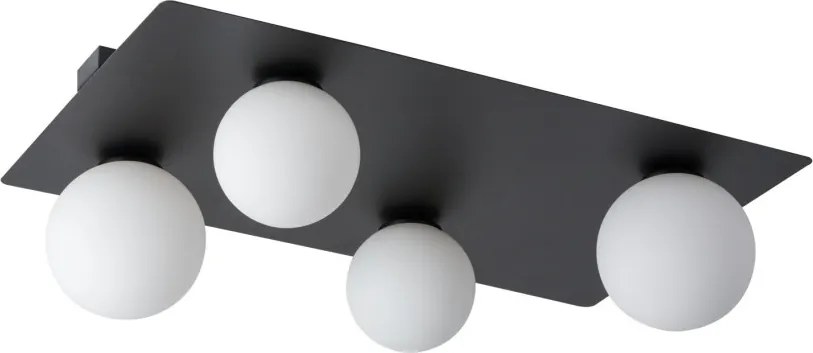 SIGMA 33282 ARGON Glamour Mennyezeti Lámpa Fehér, Fekete G9 IP20