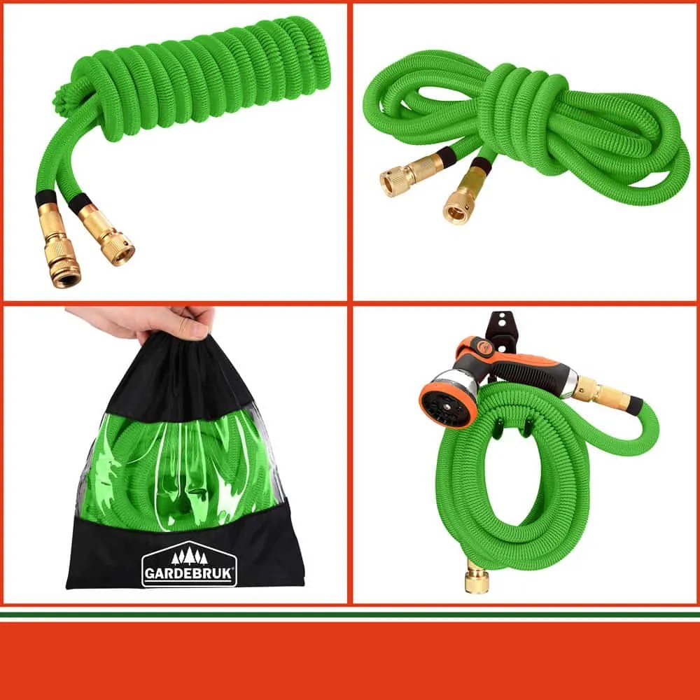 Gardebruk® Kerti locsolótömlő 22 m - zöld