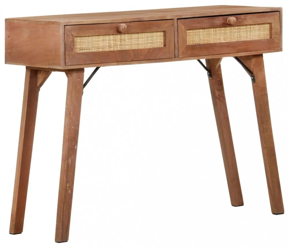 tömör mangófa tálalóasztal 100 x 35 x 76 cm