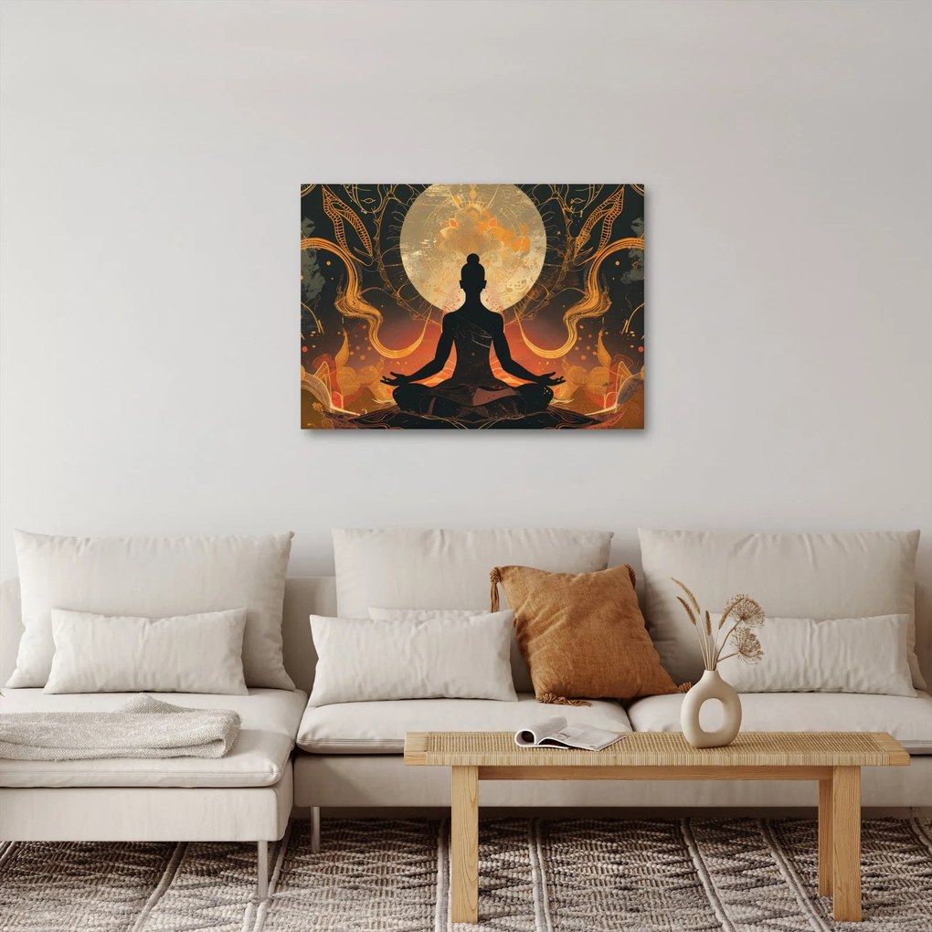 Kép - Meditáció (70x50 cm)