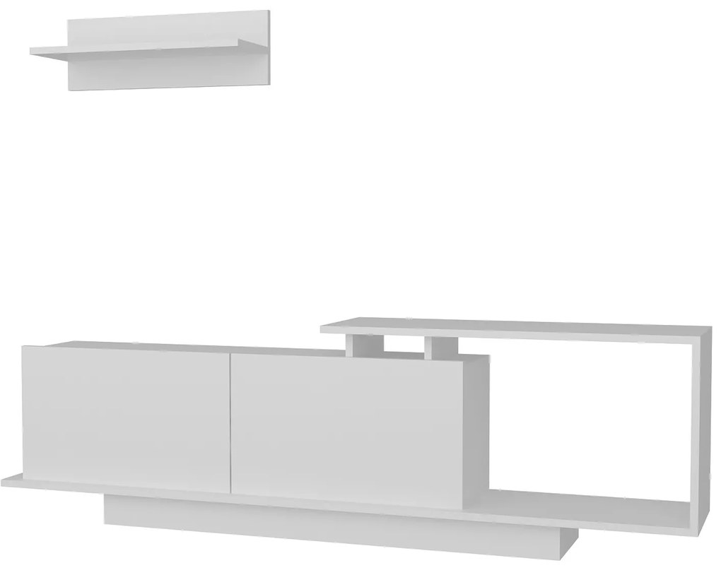TV asztal/szekrény Atos (fehér). 1063153