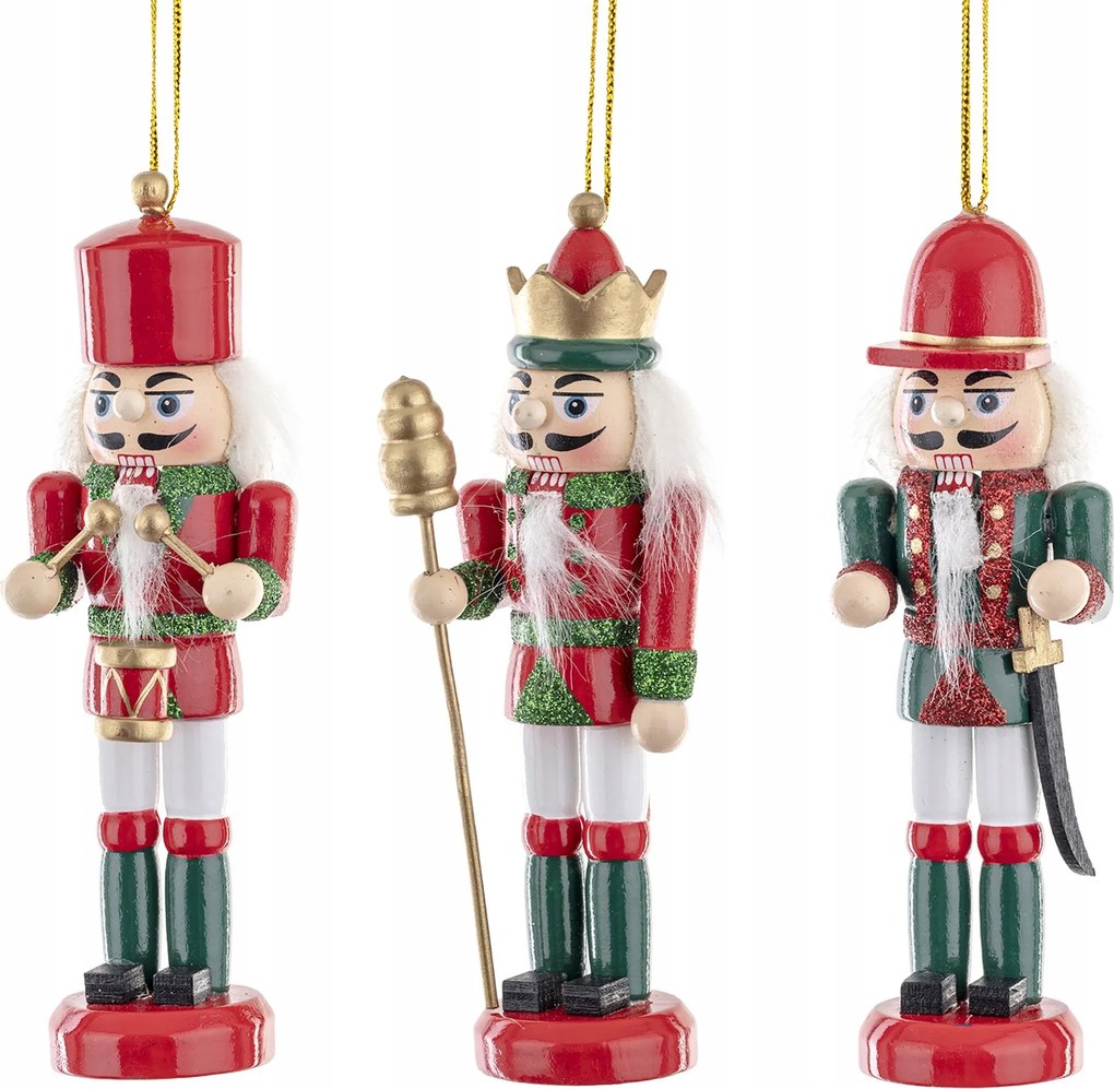 Diótörő figura Kpl 3 db-os medál