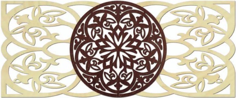 Luxus festmény - Mandala a falon - MIRAGE