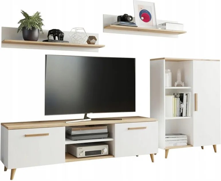 Oslo artisan bútorlap-fehér skandináv stílus Per