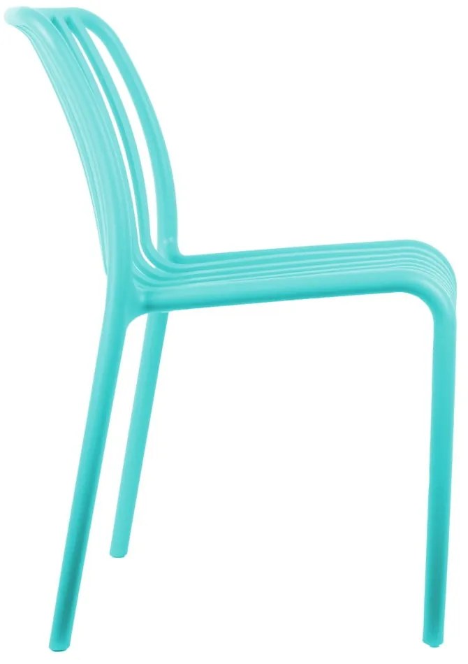 Türkiz műanyag étkezőszék Glee – Leitmotiv