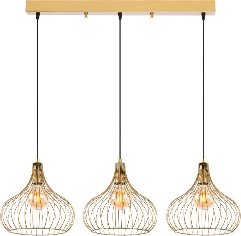 Teldamla fém függőlámpa, Ø22 cm – TR942FLG1605