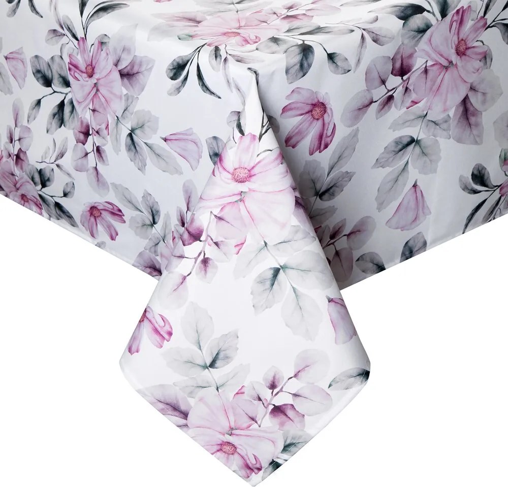 Abrosz dekoratív vízálló Garden 140x220 Eurofirany fehér