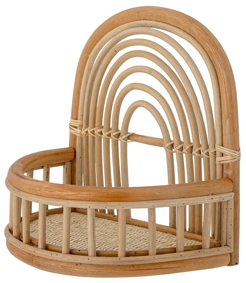 Natúr színű rattan gyerek polc Preet – Bloomingville Mini