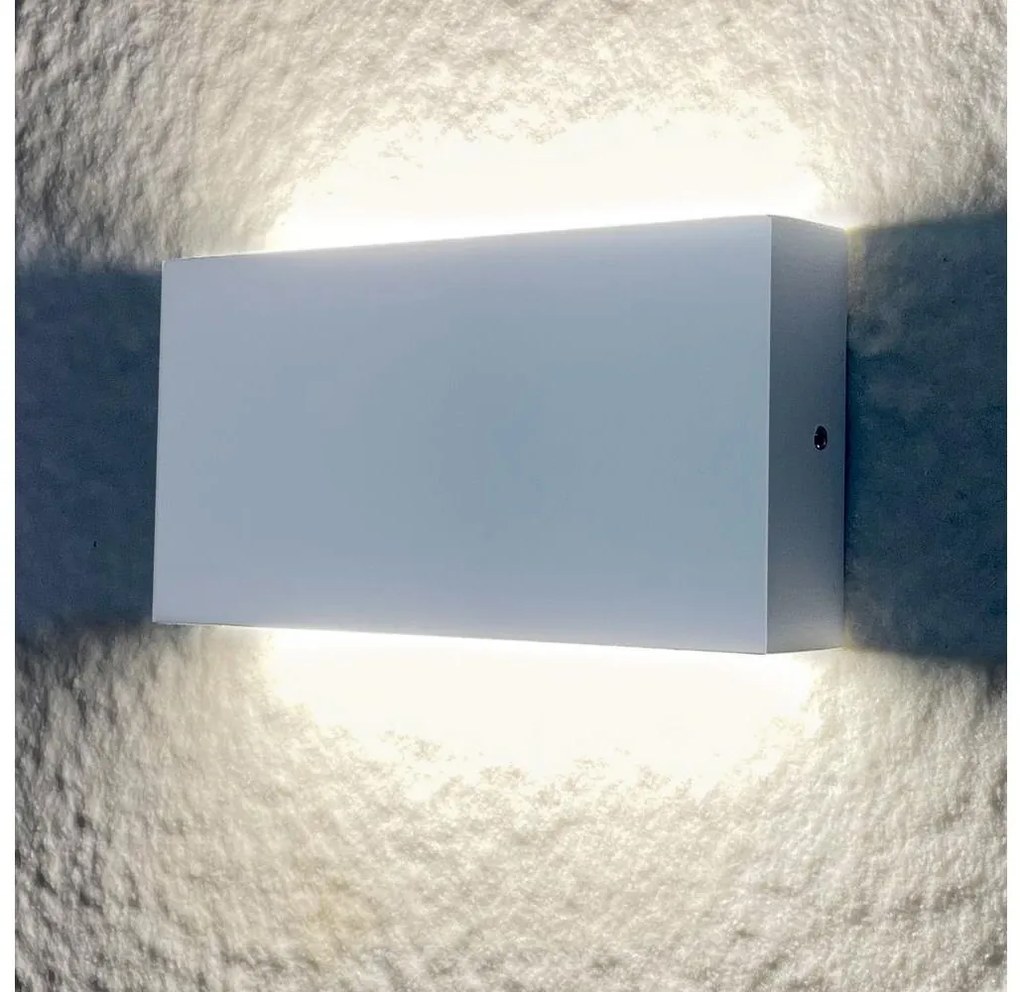 LED Kültéri fali lámpa CHICAGO 2xLED/5,5W/230V IP44 fehér