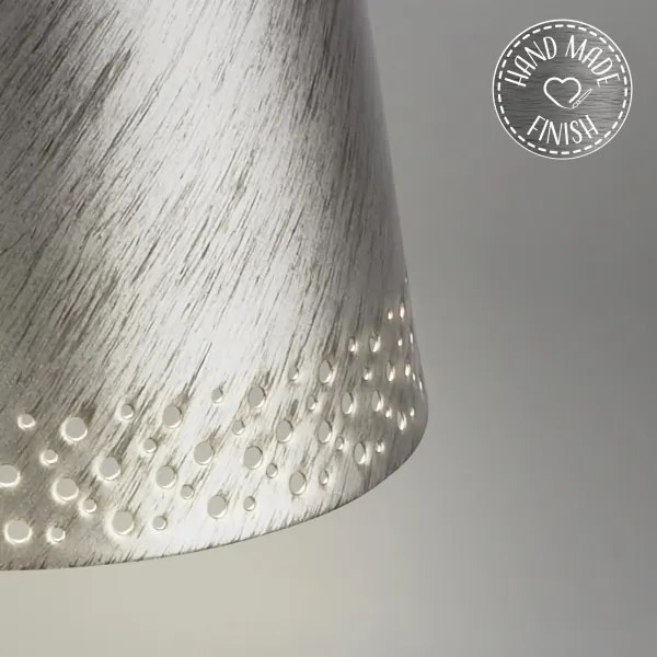 Brilo - LED újratölthető érintésvezérlésű asztali lámpa KIKI LED/2,6W/5V IP44 2600 mAh ezüst