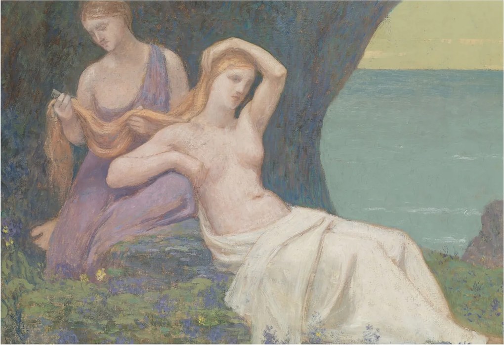 Fotótapéta Flizelin Dekoratív tapéta Tengerparti jelenet 152x104 Ragasztó