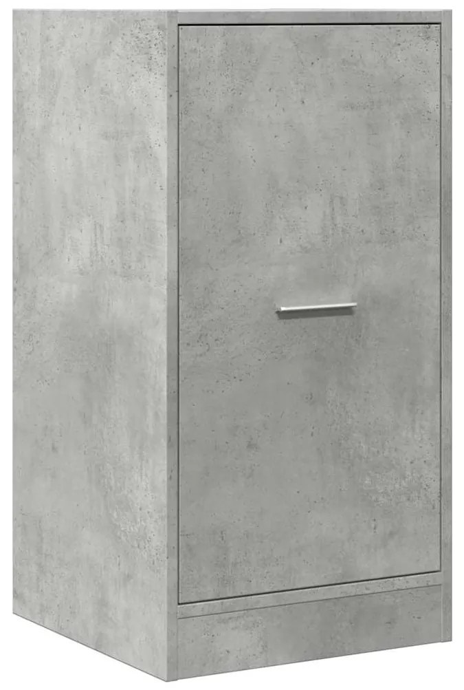 betonszürke szerelt fa patikaszekrény 40 x 41 x 77,5 cm