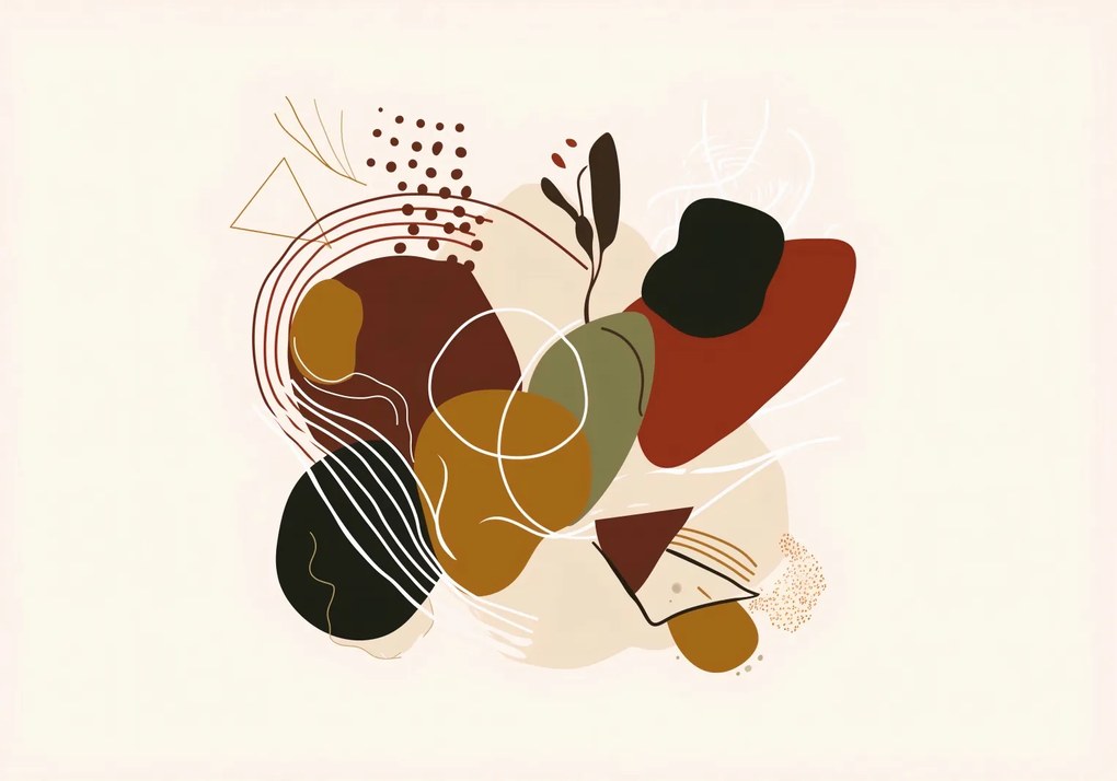 Poszter 66,5x46,5cm Organikus Kitörés