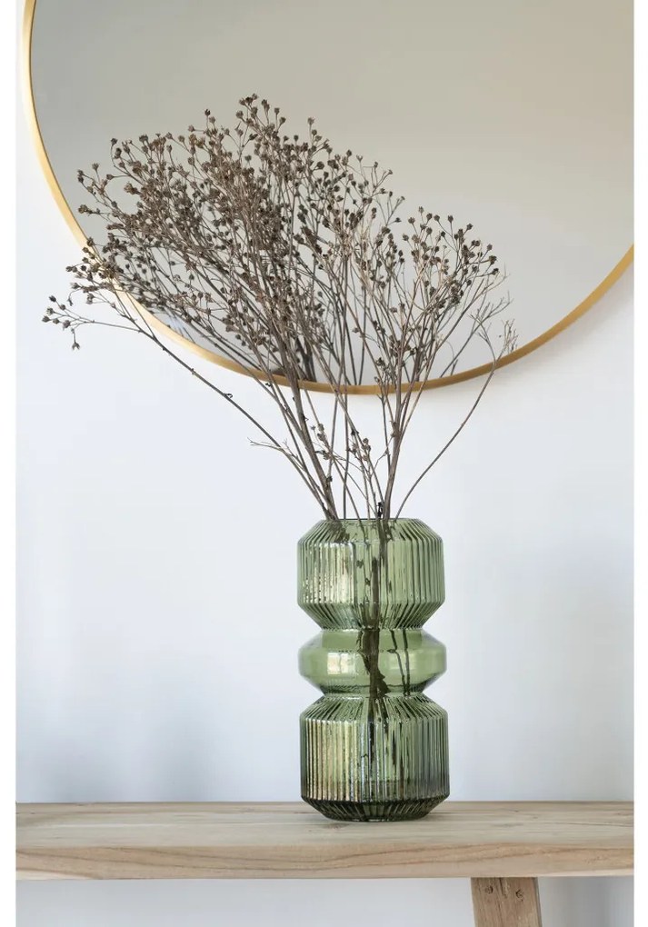 Madrid tükör alumínium, sárgaréz hatású, ø60 cm