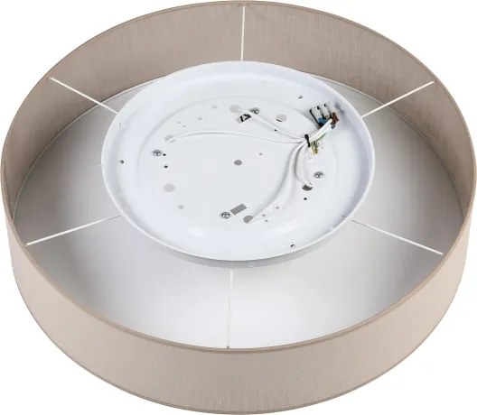 Brilagi - LED mennyezeti lámpa SIRIJA 4xE27/60W/230V, átmérő 60 cm, bézs