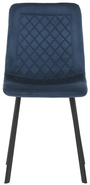 Kék Bársony Étkezőszék. DCL-973 BLUE4