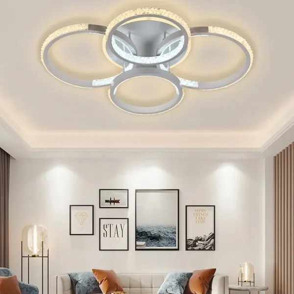 LED állítható mennyezeti lámpa LED/80W/230V 3000-6500K + távirányító