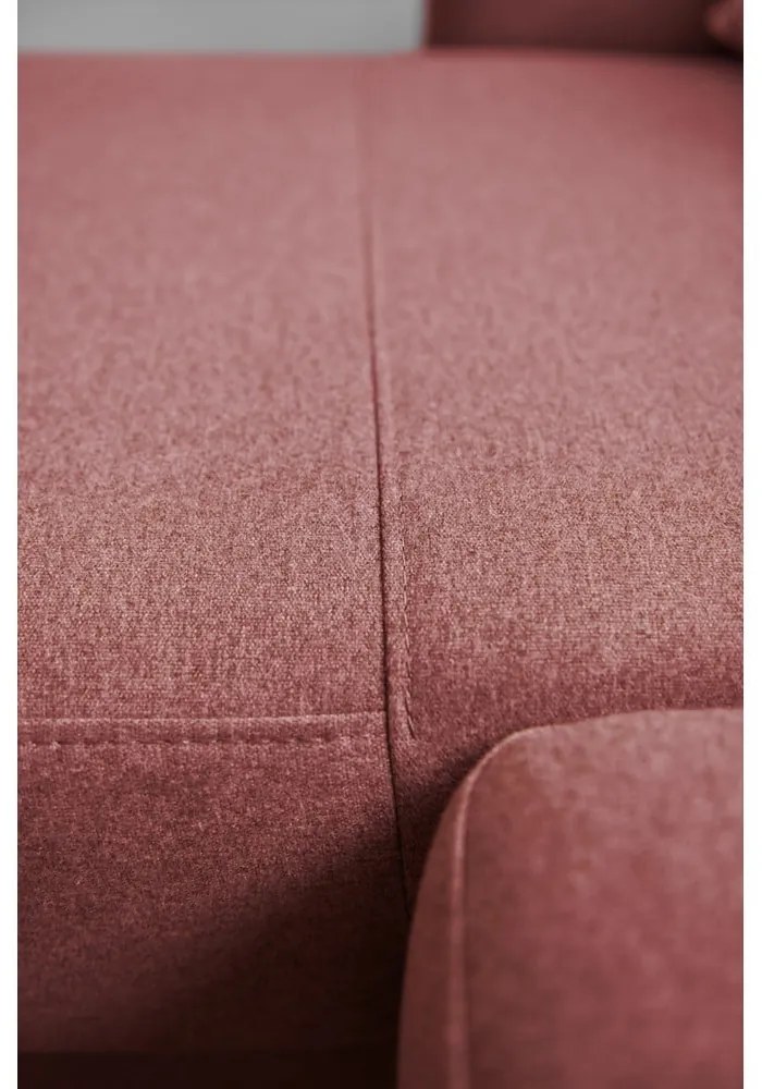 Pop rózsaszín kinyitható variálható sarokkanapé - Bonami Selection