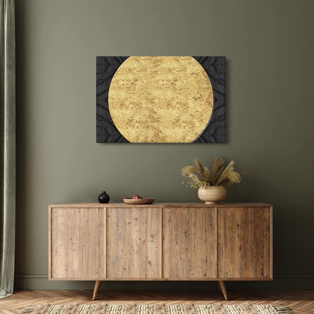 Kép - Arany szerkezet N⁰2 (90x60 cm)