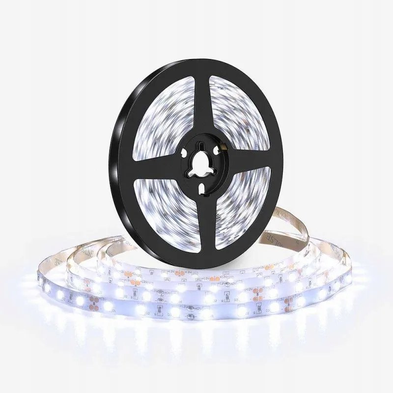 Solight Led fényszalag 5m, 120LED/m, 10W/m, 1100lm/m, IP20, hideg fehér