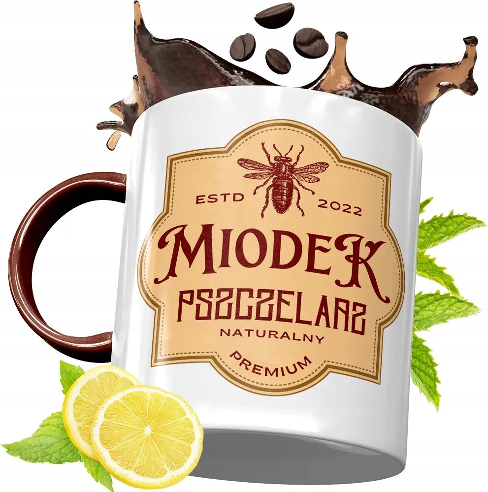 Bordó Bögre Méhésznek Születésnapra Ajándék fényképes nyomattal