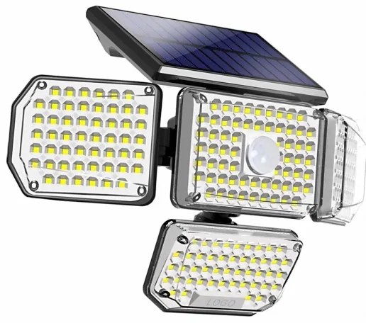 Brilagi WALLIE LED/5W/5,5V IP65 napelemes fali lámpa érzékelővel