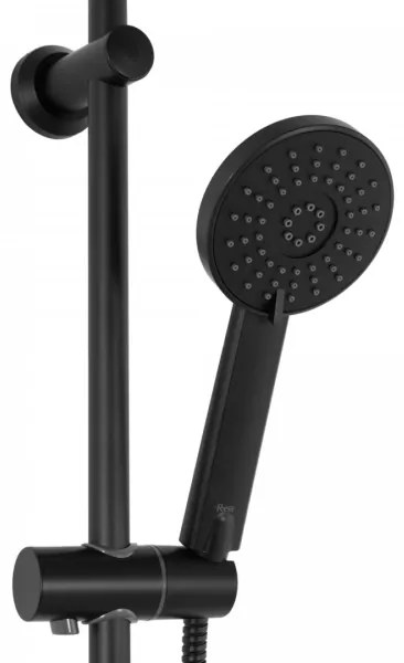 REA-P8804 - BLISS zuhanykészlet termosztátos csapteleppel, matt fekete