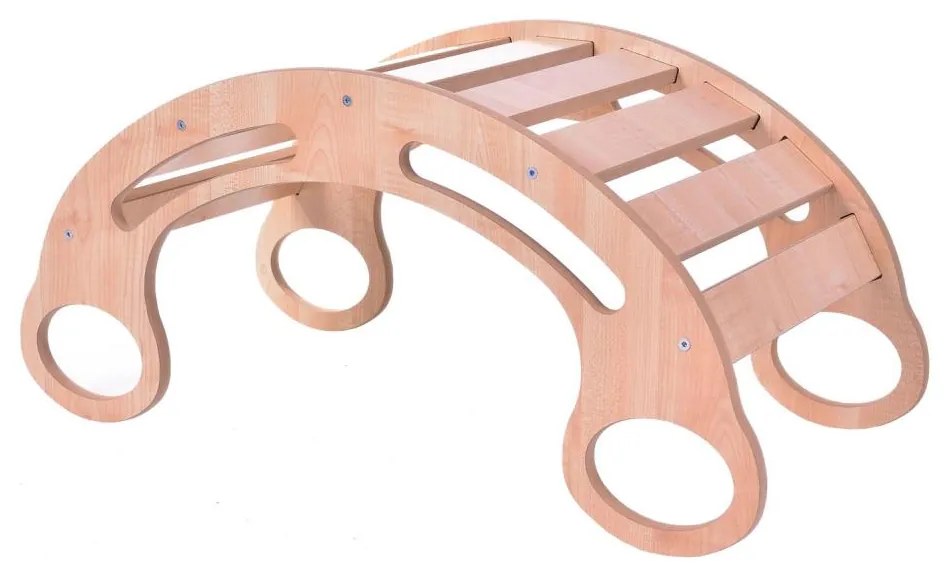 Multifunkciós Montessori hinta juharfa kivitelben
