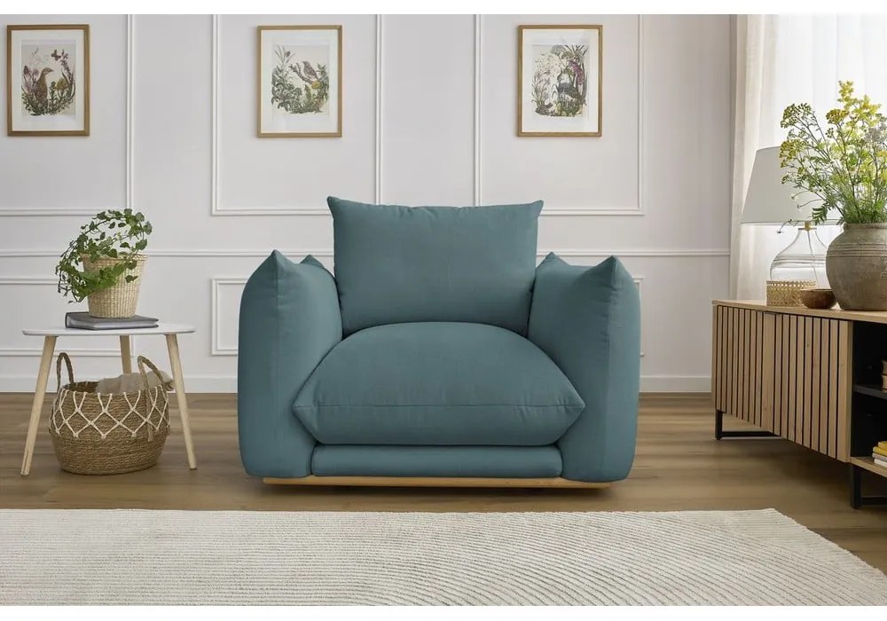 Kék fotel Ernest – Bobochic Paris