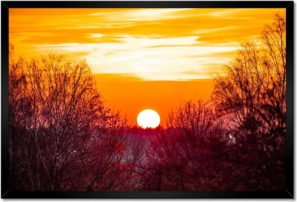 Poszterek keretben 60x40 Kilátás Tájkép