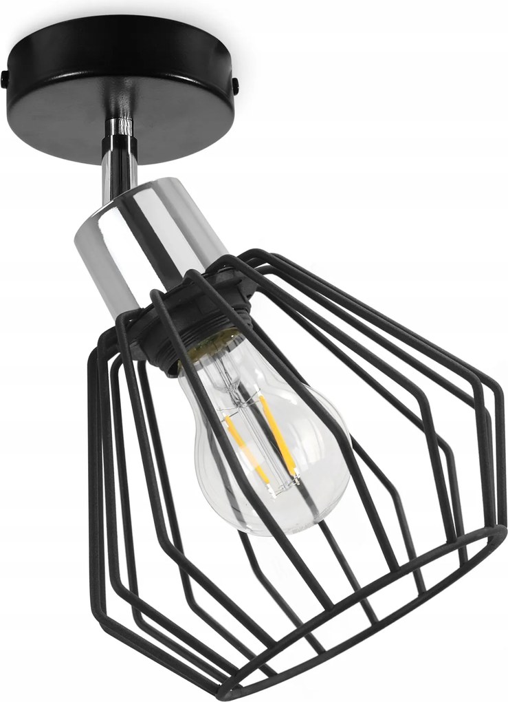 Mennyezeti Fali Lámpa Fém Drót Led