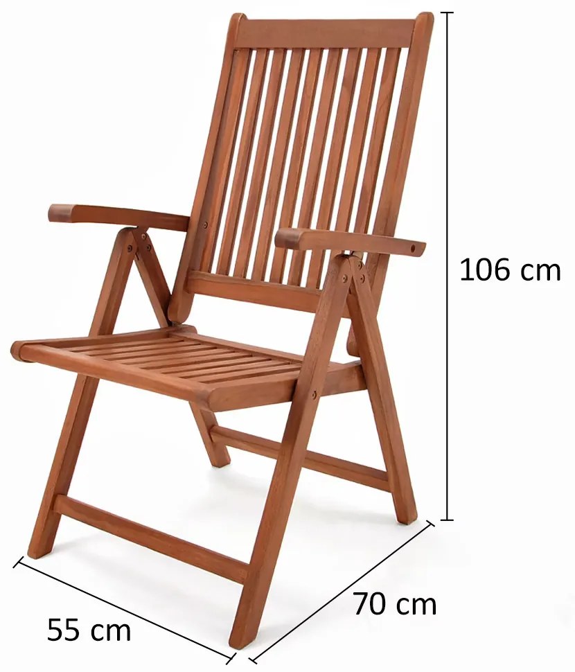 Deuba Velus 1+6 fa garnitúra - eukaliptusz