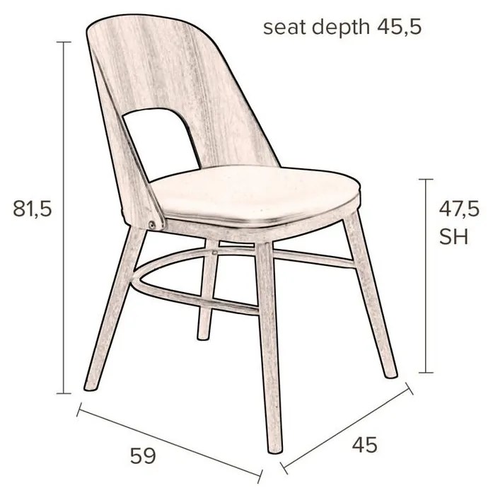 Talika design szék